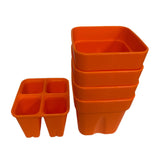 garden starter combo pack orange Reusable Seed Starting Trays