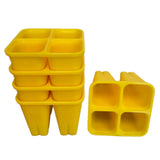 Starter Pot Multi-Pack Reusable Seed yellow Starting Trays