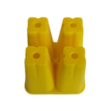 Starter Single Pot yellow bottom Reusable Seed Starting Trays