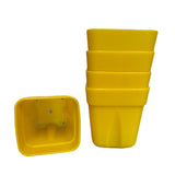 3.5 multi pack yellow Reusable Seed Starting Trays
