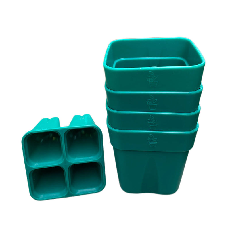 plastic plant starters Garden Starter Combo Pack - Reusable Seed Starting Trays