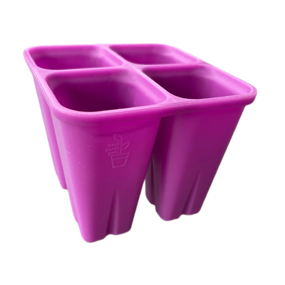 plant pots and seed trays Starter Single Pot - Reusable Seed Starting Trays